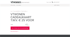 Desktop Screenshot of abonnement.vtwonen.nl