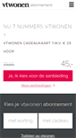 Mobile Screenshot of abonnement.vtwonen.nl